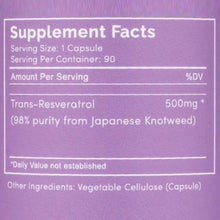 Load image into Gallery viewer, Trans Resveratrol